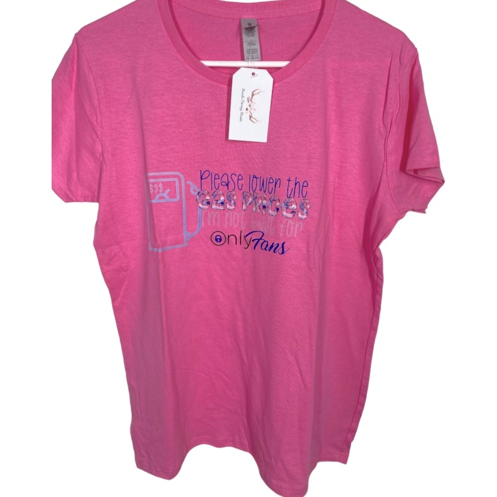 {NEW} Women’s “Please lower the gas prices..” Tee Large